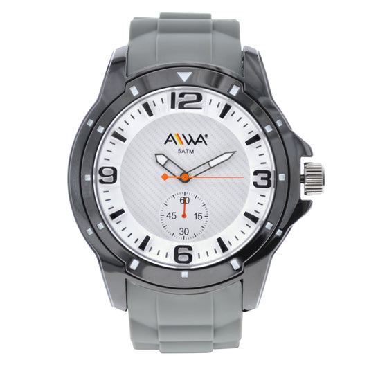 art. 10307 007BL - AIWA Time - Reloj Silicona AIWA Time, Caballero, Sumergible, 5ATM