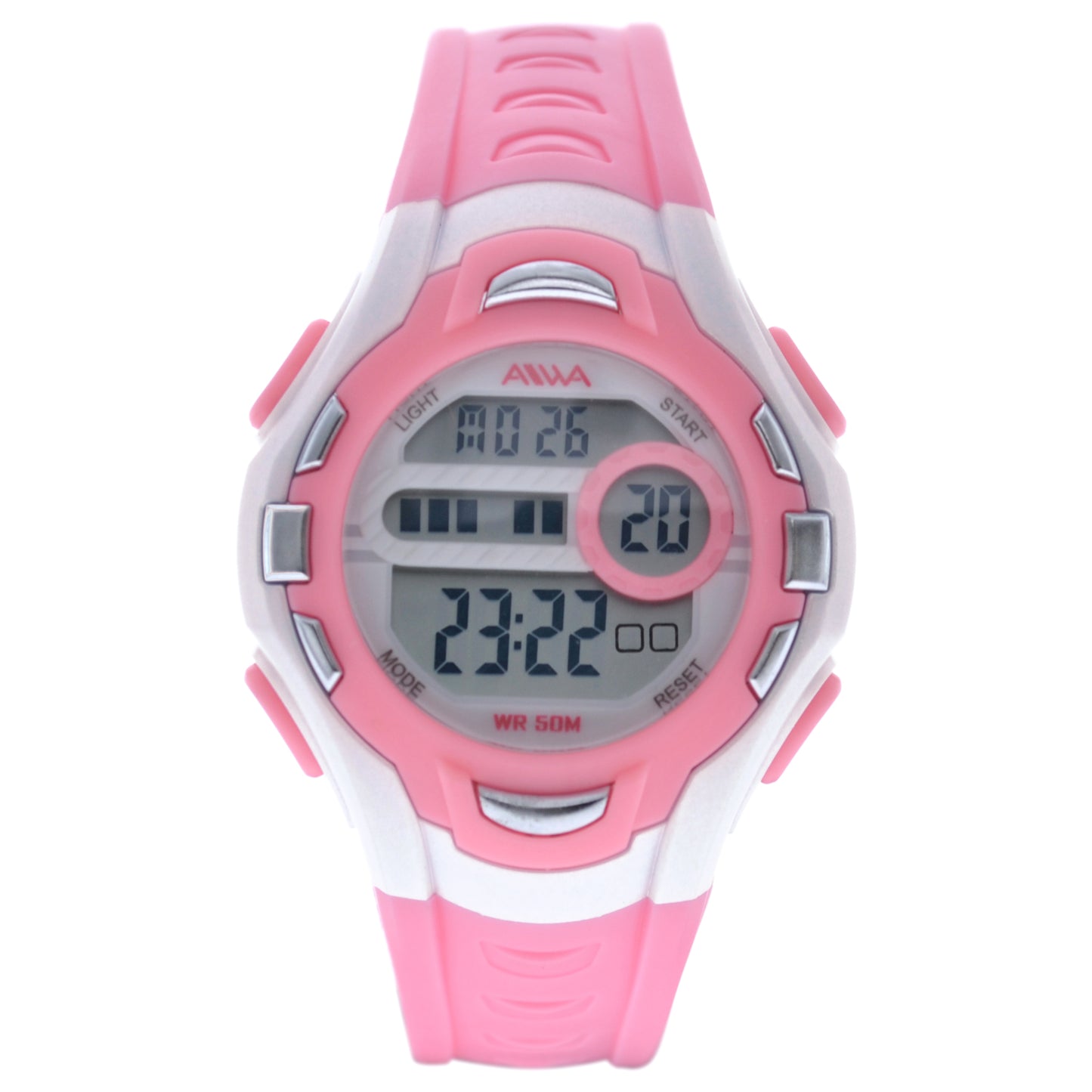 art. 10314 003RS - AIWA Time - Reloj Digital Crono Alarma, Dama, AIWA Time 5ATM