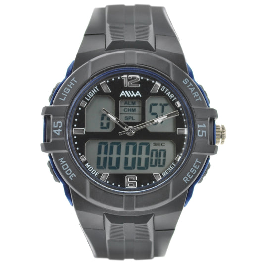 art. 10315 006AZ - AIWA Time - Reloj Análogo-Digital, Caballero, Sumergible, 5 ATM