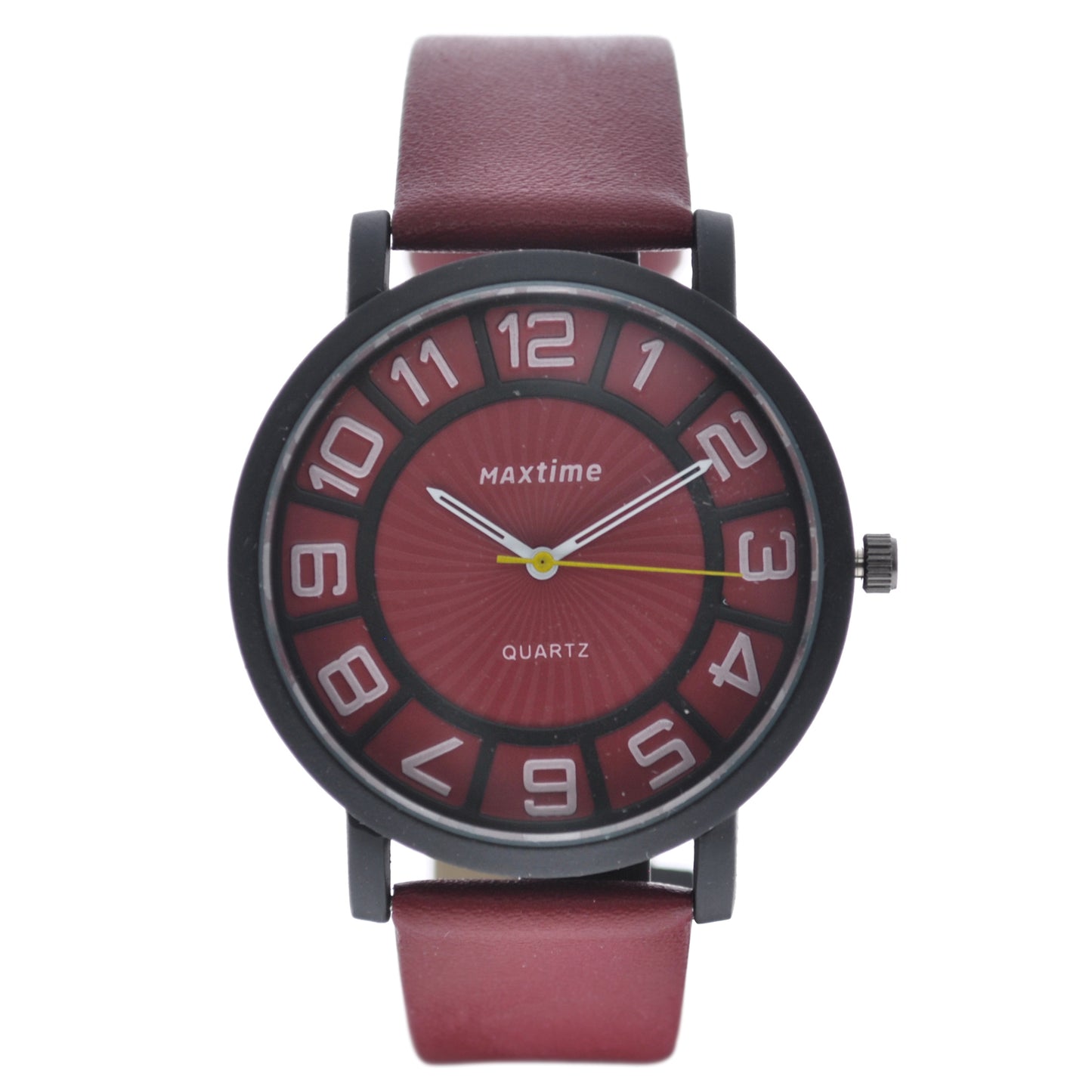 art. 0059-2 001BD - MAXTIME - Reloj Análogo, Malla Cuero Color