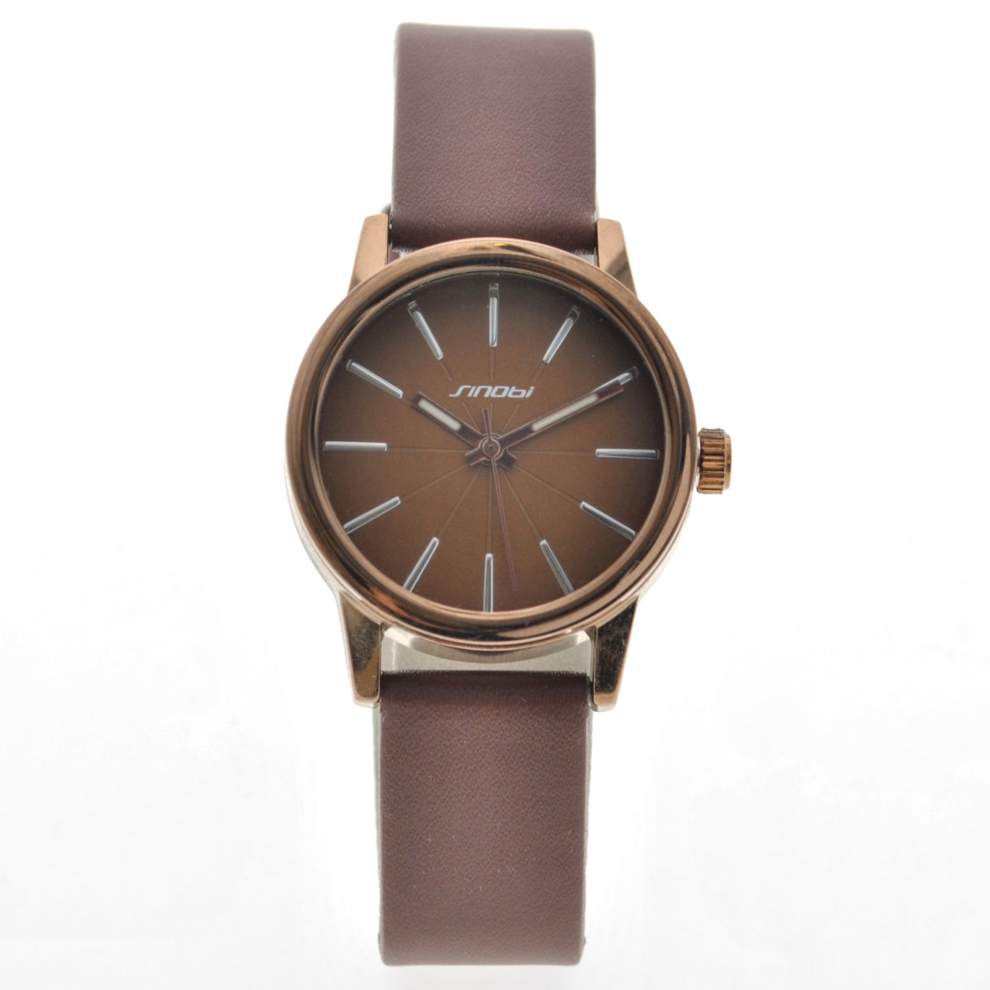 art. 0037SI 001MN - SINOBI - Reloj Analogo, Malla Cuero, Caballero