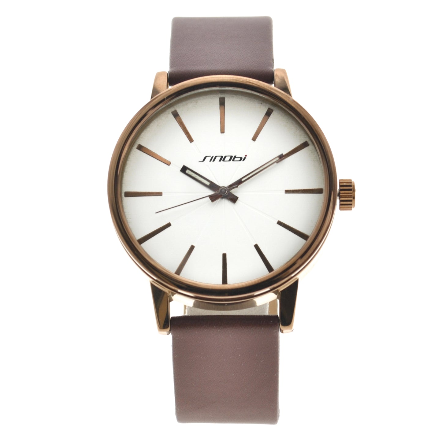 art. 0038SI 003BL - SINOBI - Reloj Analogo, Malla CUERO, Caballero