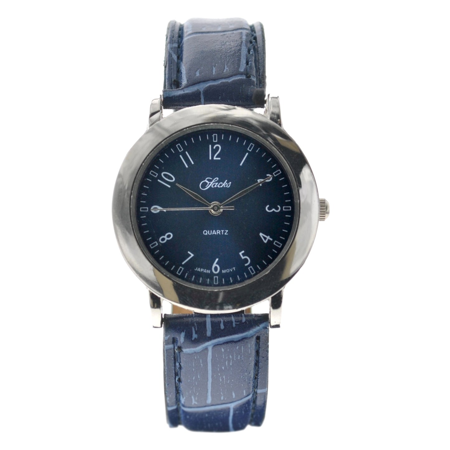 art. 1097 065AZ - SACKS - Reloj análogo, Malla cuero, Caballero