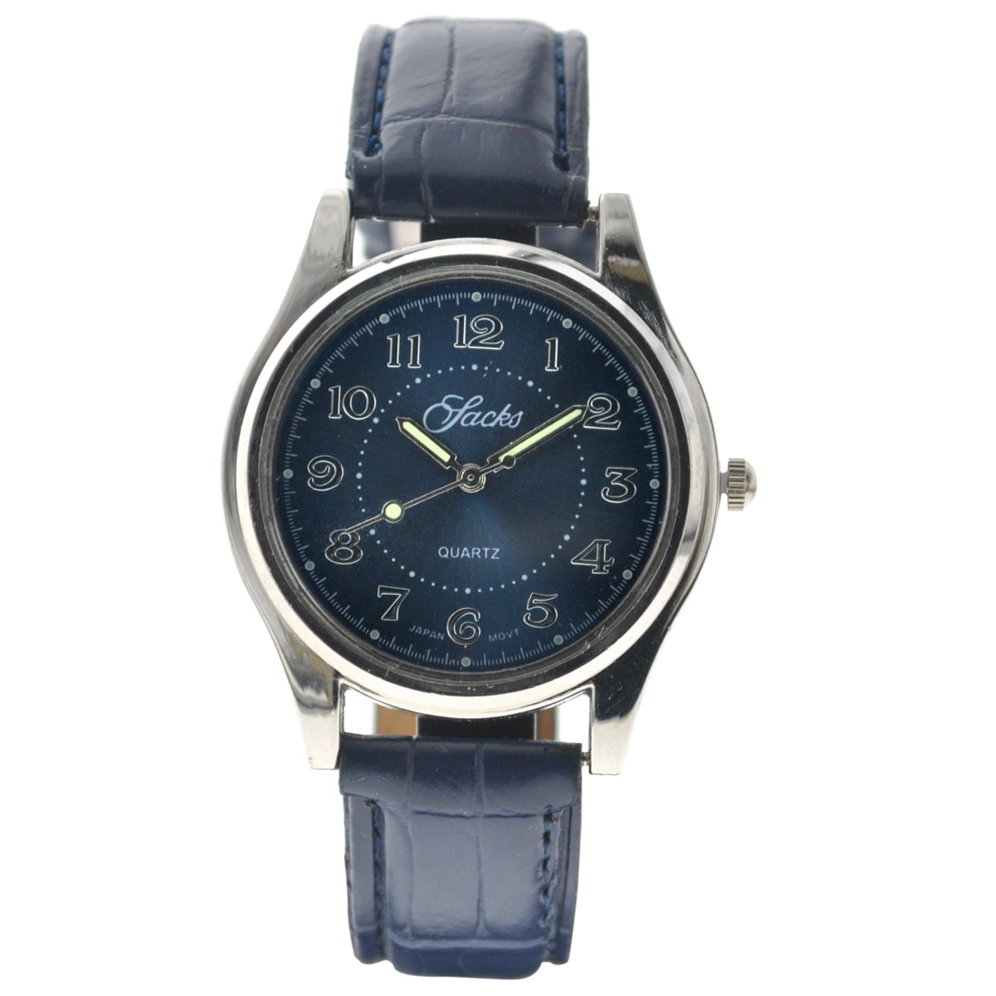 art. 1097 067AZ - SACKS - Reloj análogo, Malla cuero, Caballero