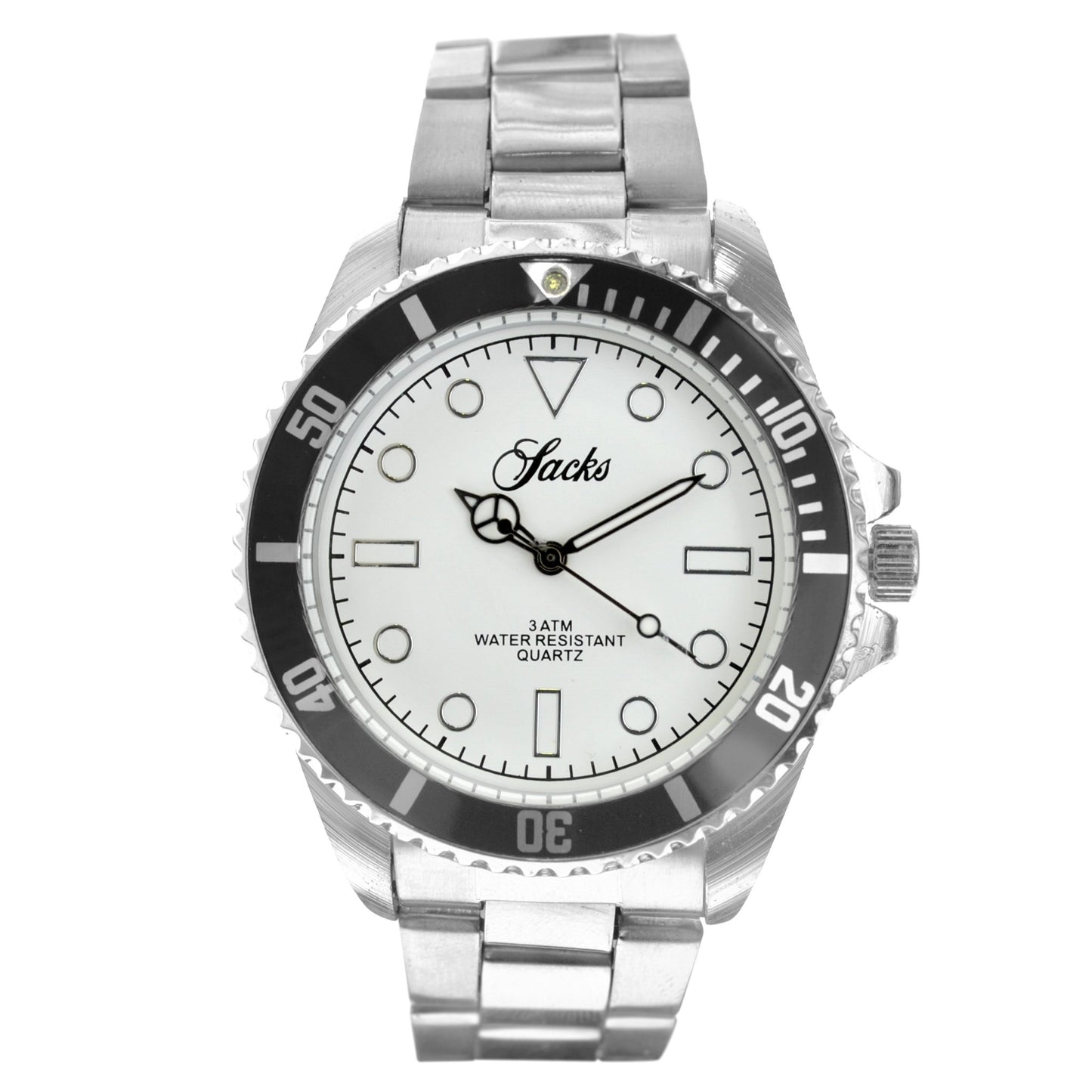 art. 1020 045BL - SACKS - Reloj análogo, Malla Metal, Caballero, Sumergible