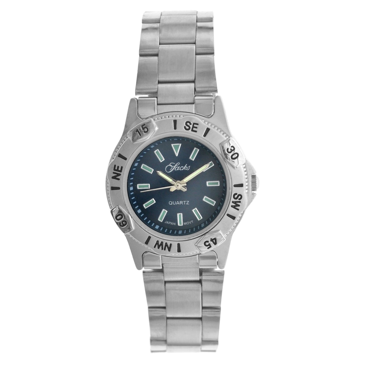 art. 1092 141AZ - SACKS - Reloj análogo, Malla Metal, Caballero