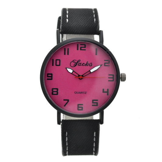 art. 1035 012RS - SACKS - Reloj análogo, Malla Cuero, Unisex, Fashion