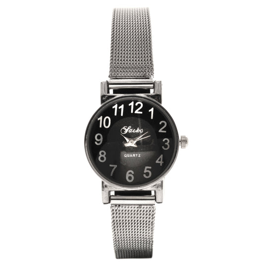 art. 1034 003NG - SACKS - Reloj análogo, Malla Metal tipo Mesh, Dama