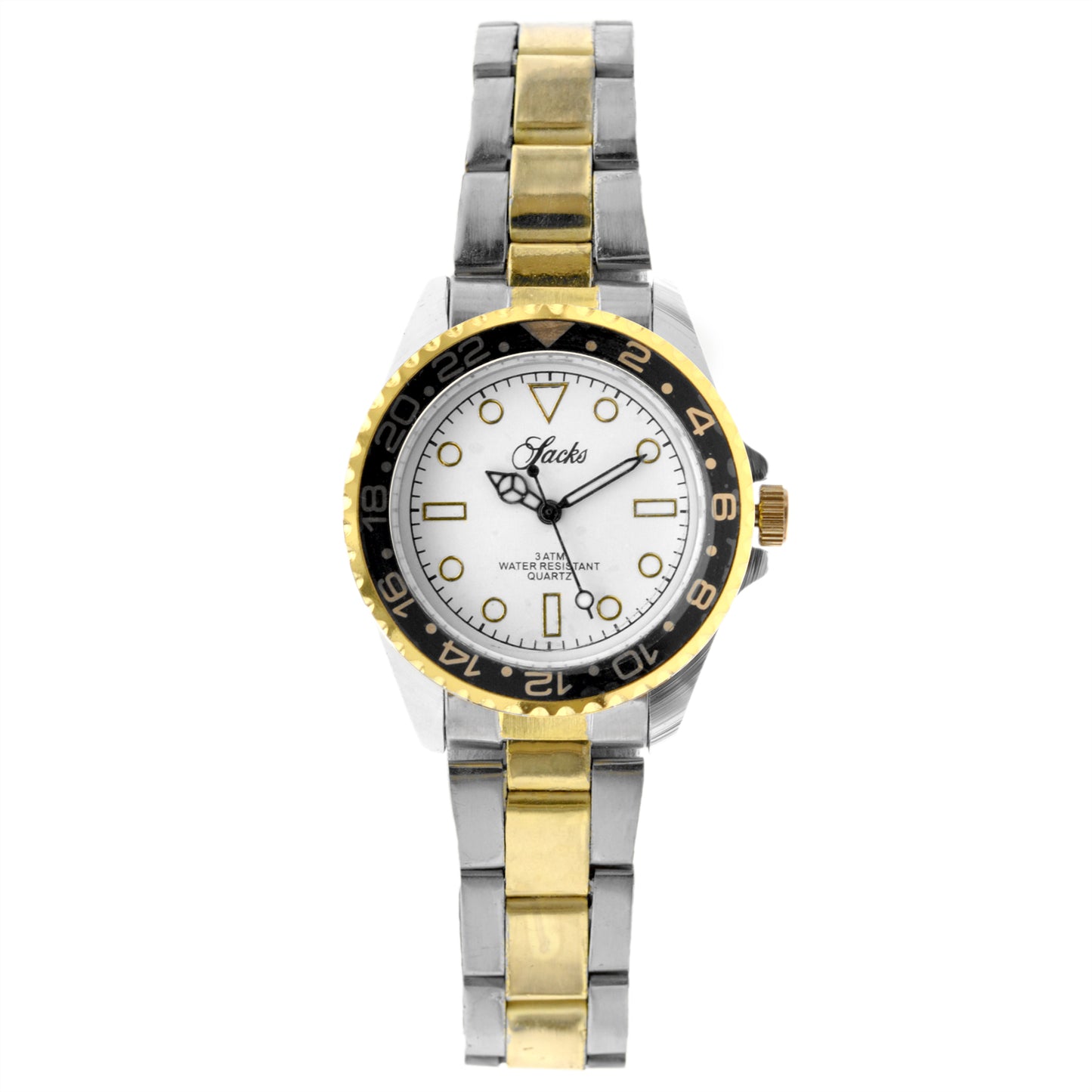 art. 1021 018BL - SACKS - Reloj análogo, Malla Metal, Dama, Sumergible