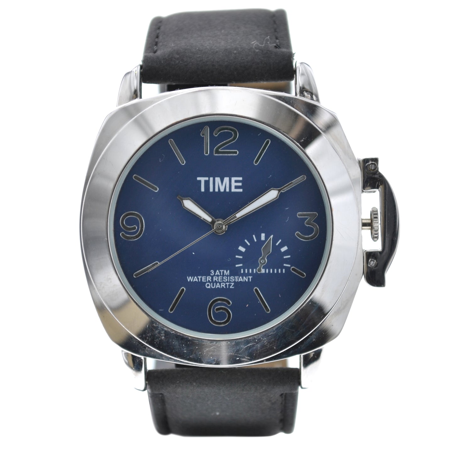 art. 1147 001MN - TIME - Reloj Analogo, Malla Cuero, Caballero