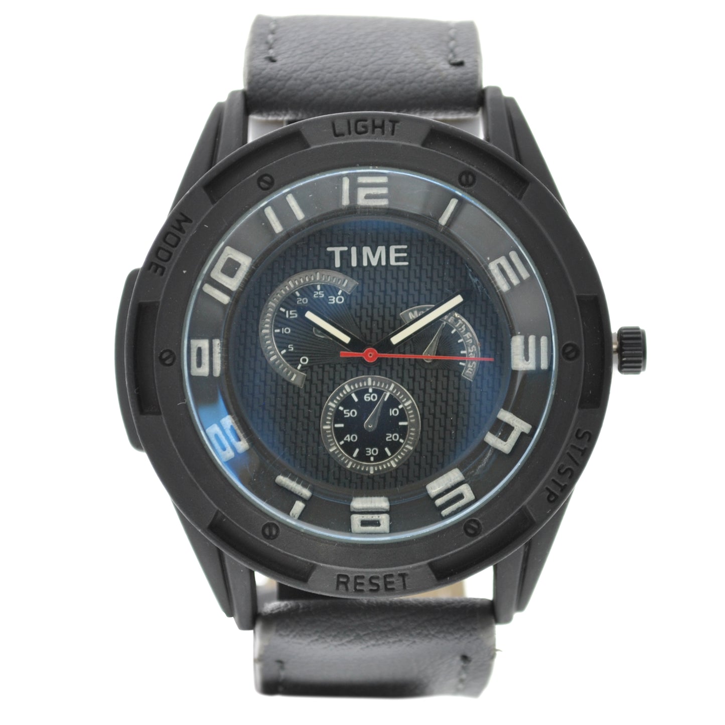 art. 1032 004GR - TIME - Reloj análogo, Malla Cuero, Caballero, Casual