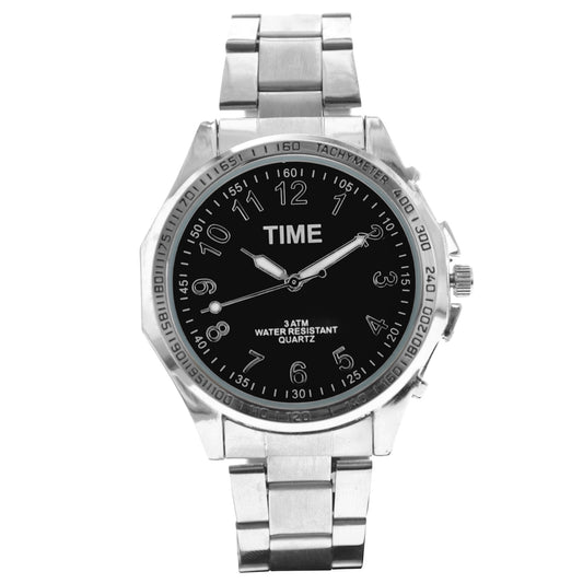 art. 1020 004NG - TIME - Reloj análogo, Malla Metal, Caballero, Sumergible