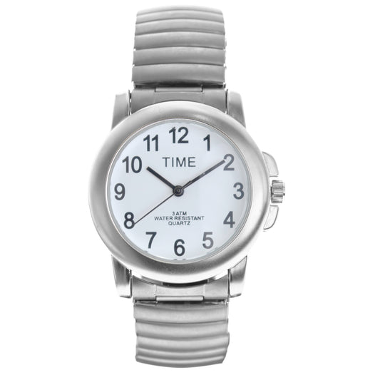 art. 1020 012BL - TIME - Reloj análogo, Malla Metal, Caballero, Sumergible