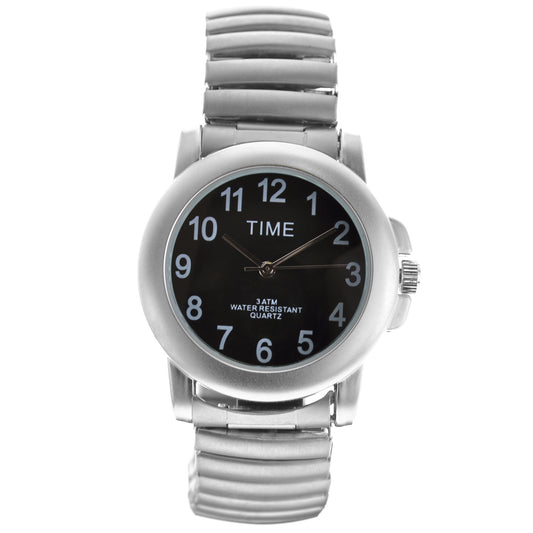 art. 1020 012NG - TIME - Reloj análogo, Malla Metal, Caballero, Sumergible