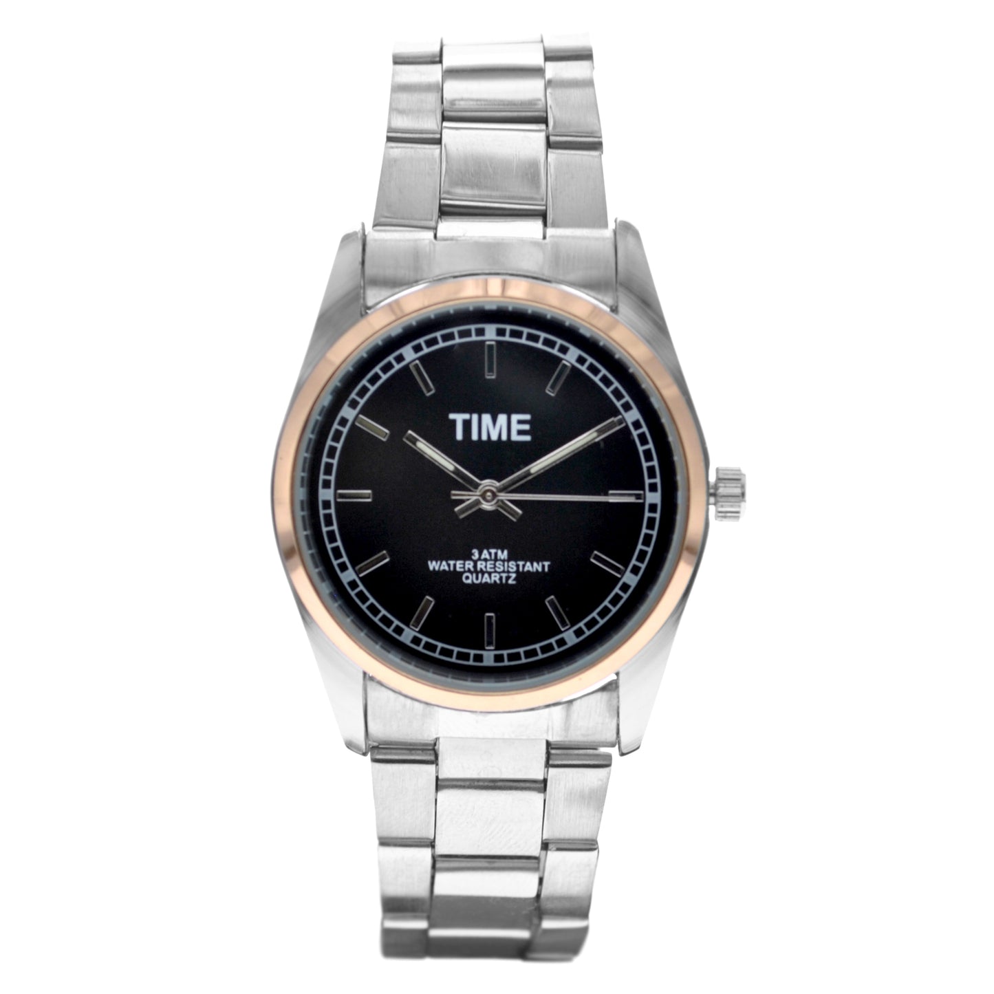 art. 1020 050NG - TIME - Reloj análogo, Malla Metal, Caballero, Sumergible