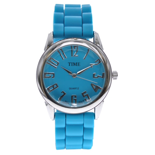 art. 1175 001CS - TIME - Reloj Analogo, Malla Silicona Color, Dama