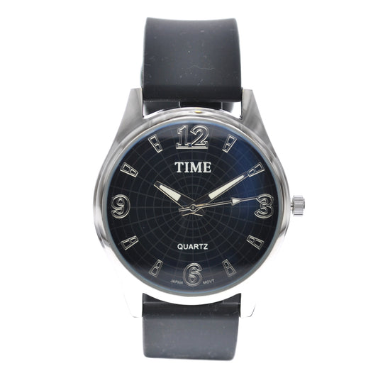 art. 1175 002NG - TIME - Reloj Analogo, Malla Silicona Color, Dama