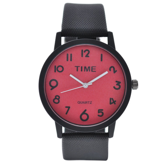 art. 1035 091RJ - TIME - Reloj análogo, Malla Cuero, Unisex, Fashion