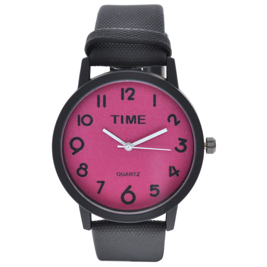 art. 1035 092FS - TIME - Reloj análogo, Malla Cuero, Unisex, Fashion