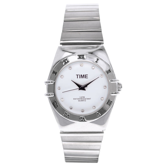 art. 1020 016BL - TIME - Reloj análogo, Malla Metal, Dama, Sumergible
