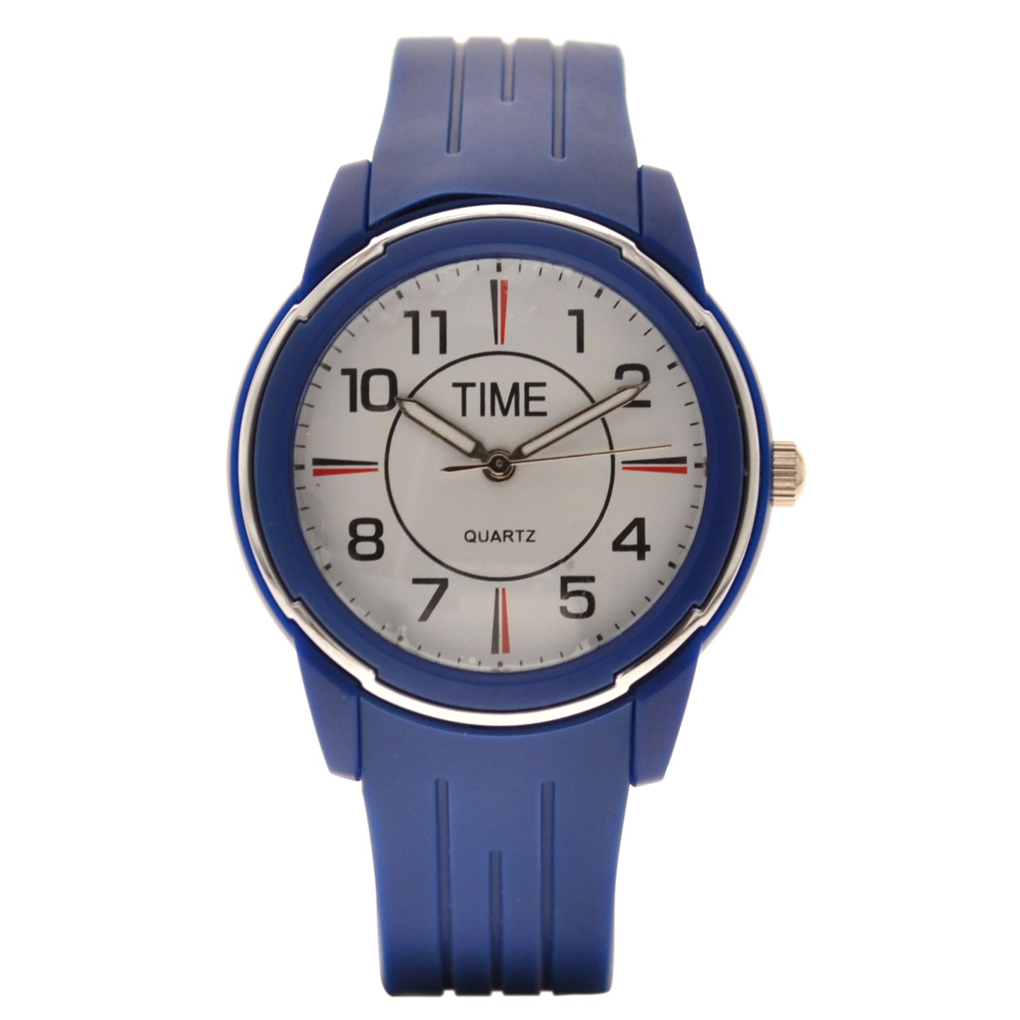 art. 1192 004AZ - TIME - Reloj Análogo Caucho, Dama, Sumergible 3 ATM