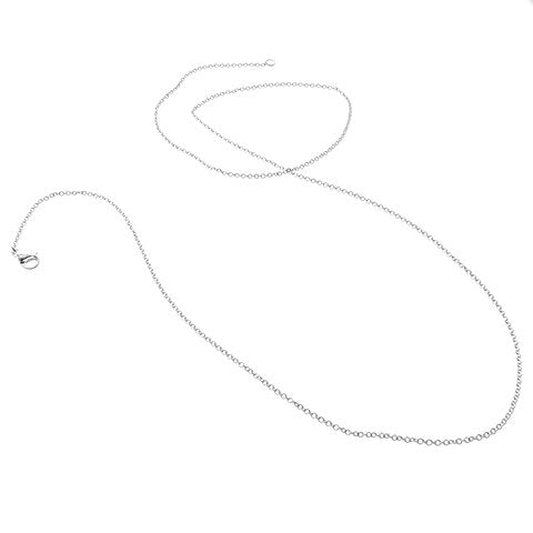 Cadena acero blanco tipo Tiffany 0,4 mm, 40 cm D&K / 1000TI-1