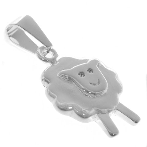 Dije acero blanco oveja 3 cm D&K