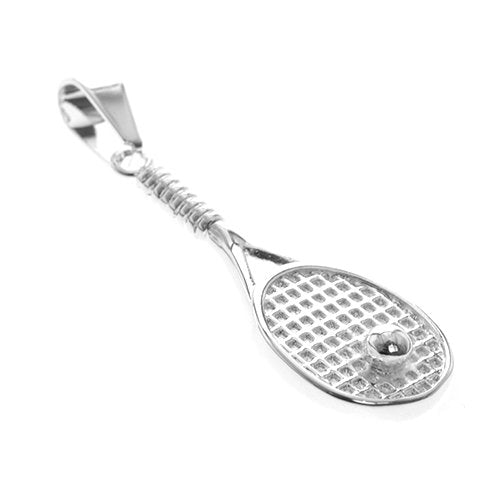 Dije Acero Blanco Raqueta de Tenis 4.7 cm D&K / 1300GE-40