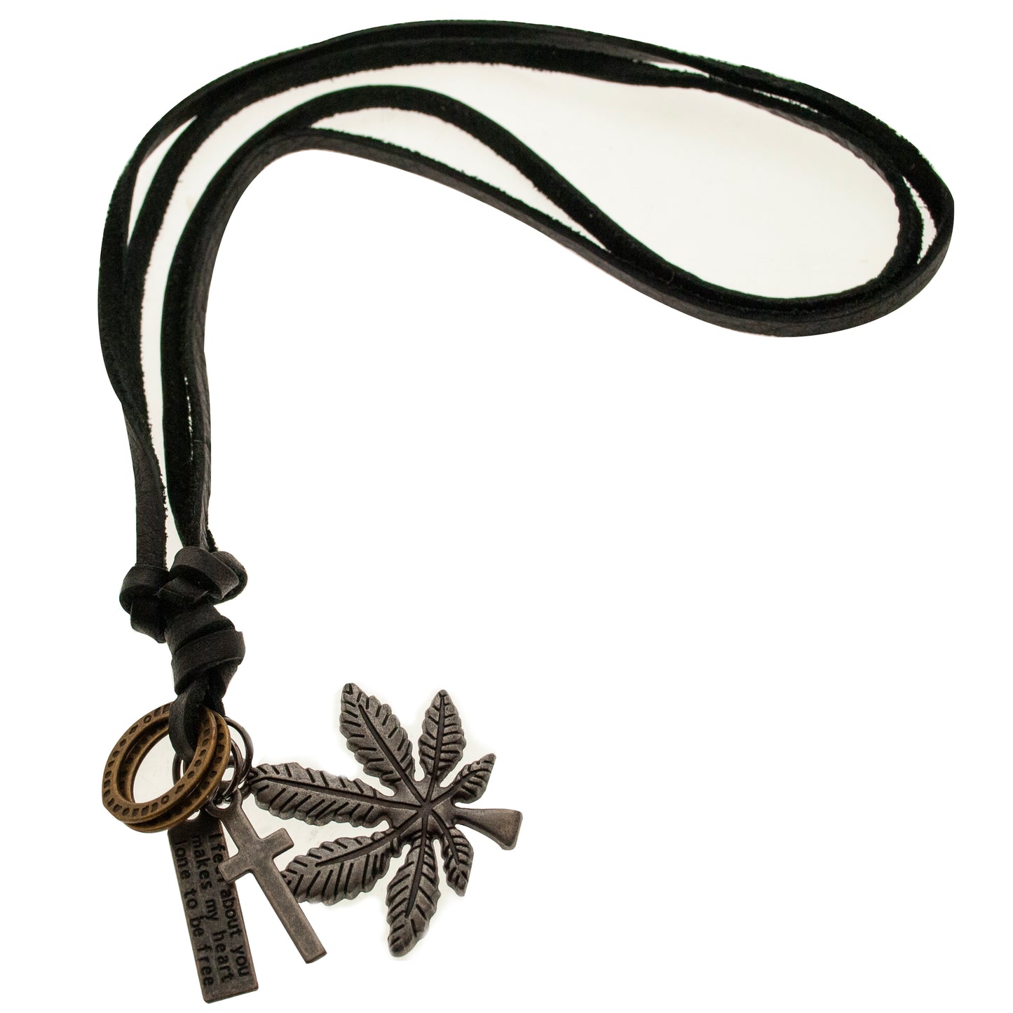 Conjunto cuero eco y alloy regulable Mod 14