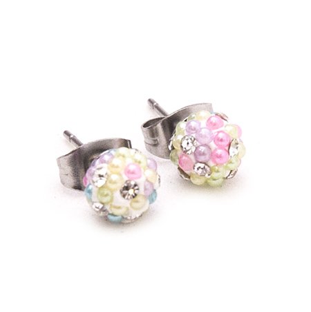 Aros bola de fuego 4 mm multicolor D&K / 200BF-112