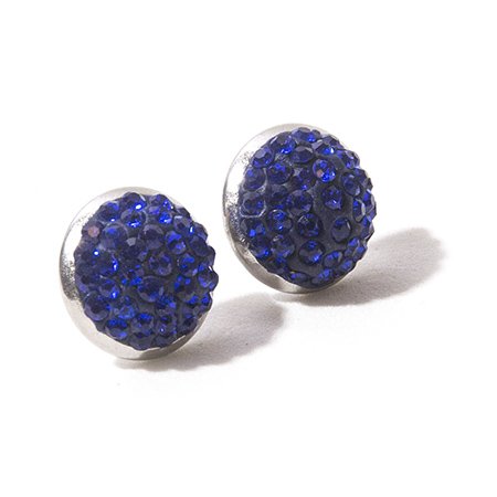 Aro acero media bola de fuego azul 13 mm D&K / 200BF-117