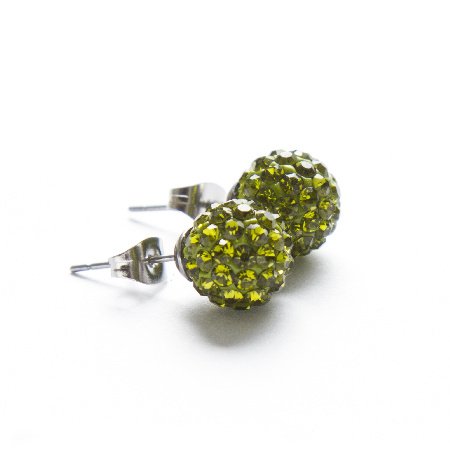 Aros Bola De Fuego Verde 10 Mm / 200BF-61