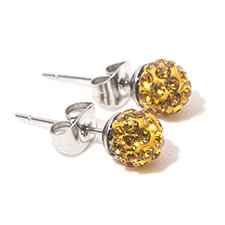 Aros Bolitas De Fuego 6 Mm / 200BF-86