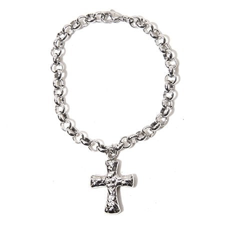 Pulsera D&K Rolo Con Dije Cruz / 600RE-94