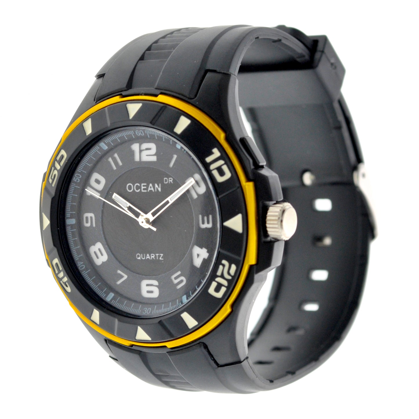 art. 1192 003AM - OCEAN DR - Reloj Análogo Caucho, Caballero, Sumergible 3 ATM