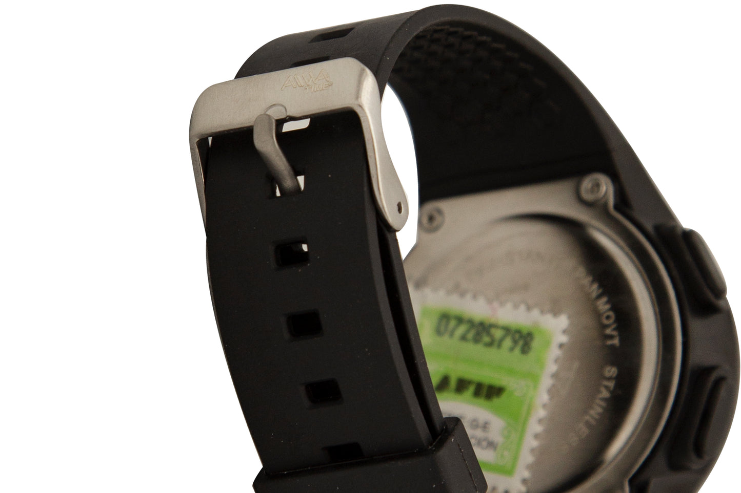 art. 10305 059NG - AIWA Time- Reloj Digital Crono Alarma, Caballero, AIWA Time, Sumergible 5 ATM