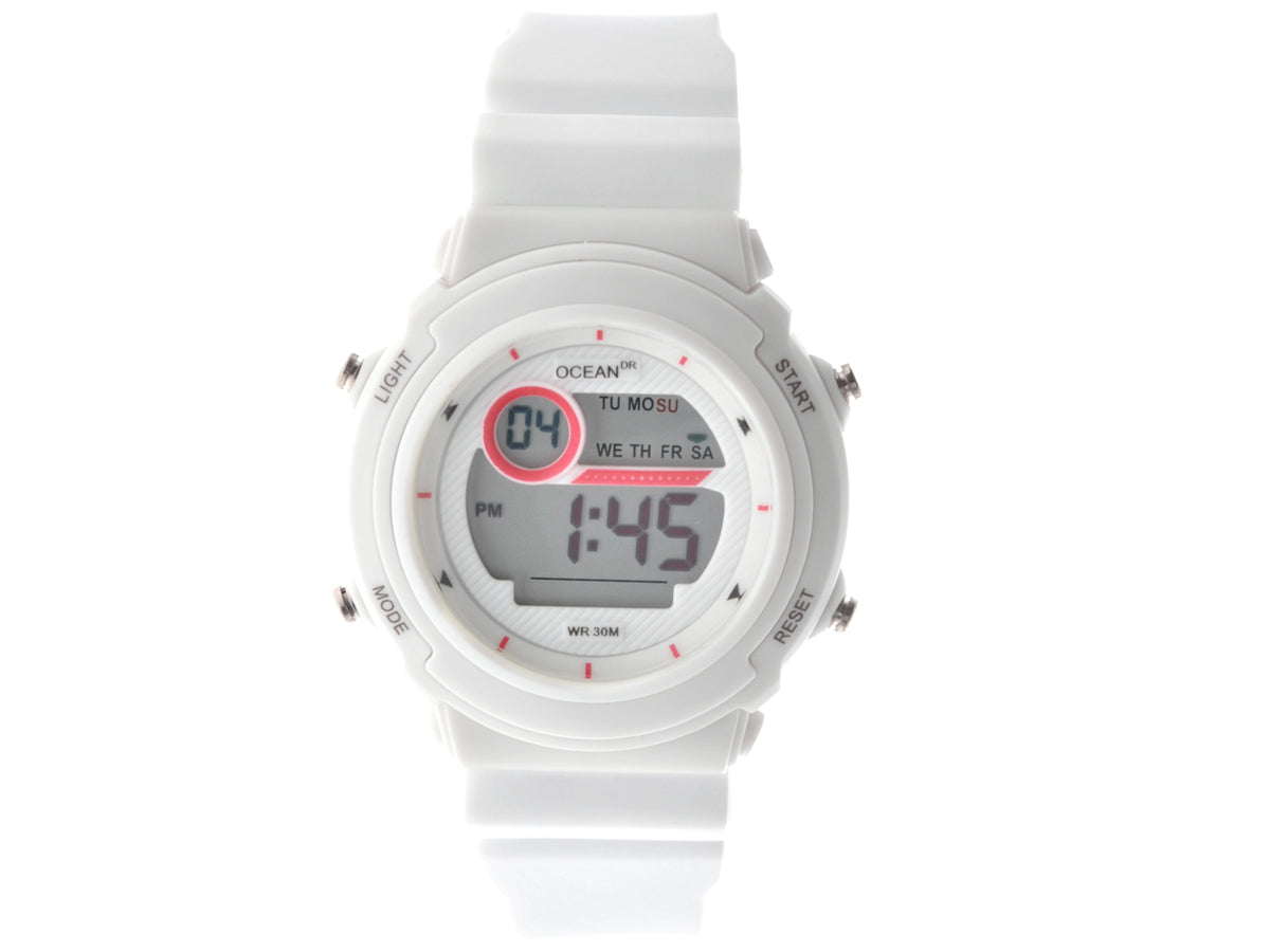 art. 1190 001BL - OCEAN DR - Reloj Digital Crono Alarma, Dama, Sumergible 3 ATM