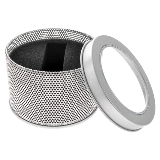 Estuche Metálico Micro perforado para Reloj Pulsera