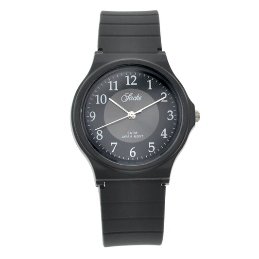 art. 10304 007NG - SACKS - Reloj análogo, Malla plastica, Unisex, Sumergible, tipo MQ24