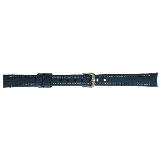 Malla para Reloj Pulsera, Cuero Luppi 12 MM Azul