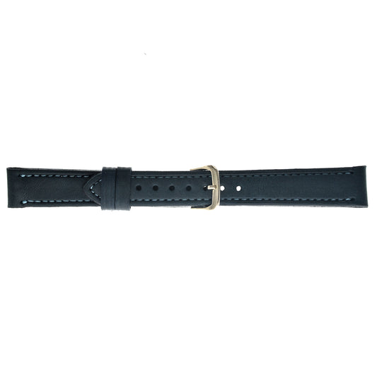 Malla para Reloj Pulsera, Cuero Luppi 16 MM Azul
