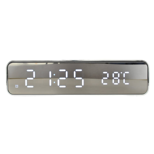 art. RML005PL - Reloj De Mesa Digital Con Carga inalambrica p/ Celulares