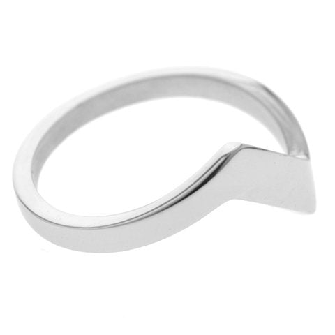 Anillo acero quirurgico zigzag D&K / 100GE-32