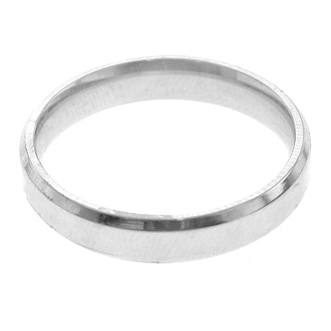 Anillo alianza cinta acero quirurgico D&K / 100AL-3