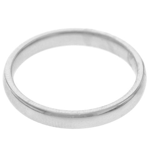 Anillo alianza media caña fina acero quirurgico D&K / 100AL-4