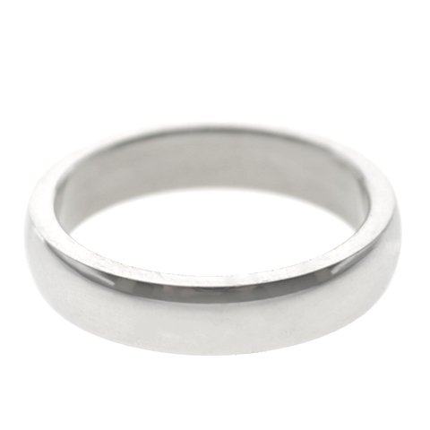 Anillo alianza media caña gruesa acero quirurgico D&K / 100AL-5