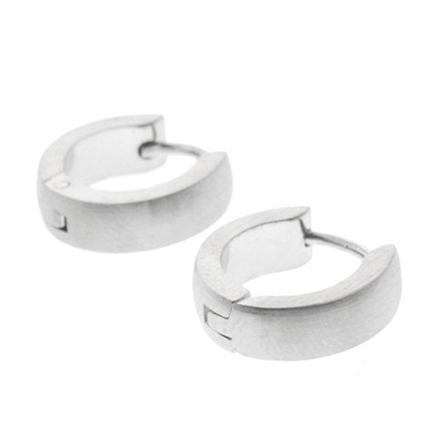 Aros cubanos acero quirurgico mate 10 mm D&K / 200CU-101