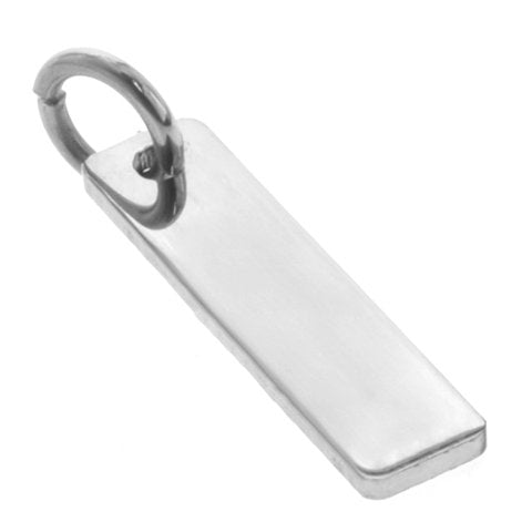 Dije Para Grabar acero quirurgico Medalla barra 33 mm D&K / 500ID-9