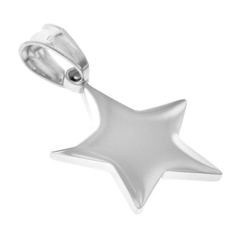 Dije acero quirurgico estrella 3.5 cm D&K / 500GE-100