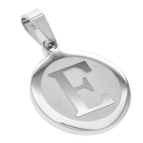 Dije acero quirurgico letra E D&K / 500IN-100